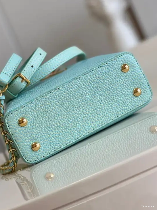 Affordable VUITTON CAPUCINES MINI LOUIS 0602